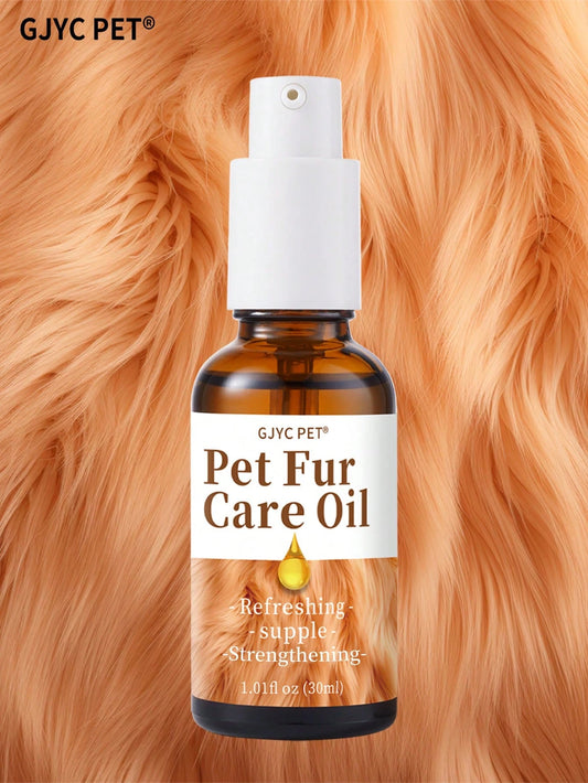 Pet Hair Care Oil for Dogs & Cats | Detangling Leave-In Conditioner (30ml)