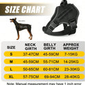 Large Dog Harness – Heavy-Duty Tactical No-Pull Vest with Reflective Design