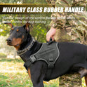 Large Dog Harness – Heavy-Duty Tactical No-Pull Vest with Reflective Design