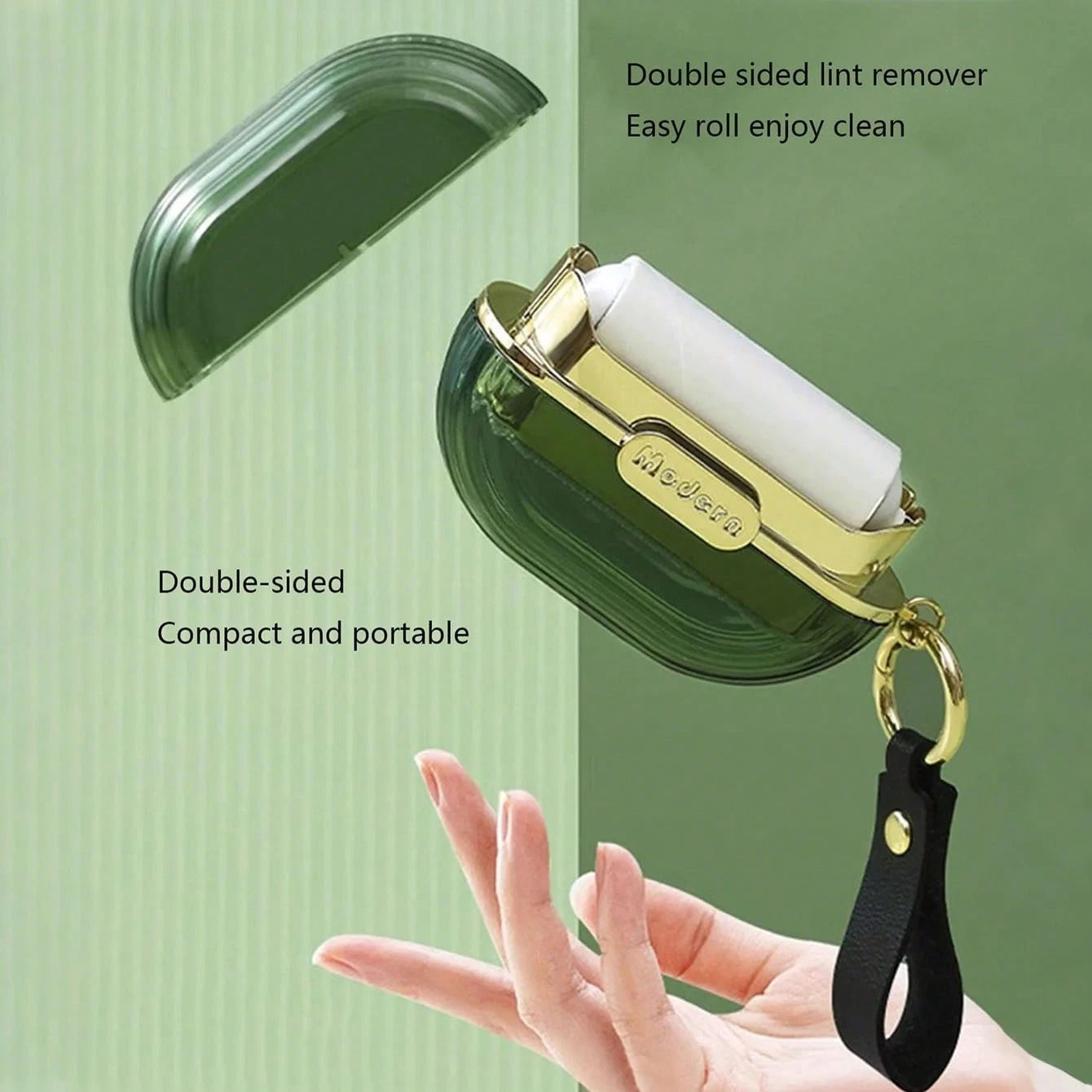 Portable Pet Hair Remover Lint Roller | Reusable Travel Fur Cleaner