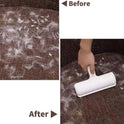 Self-Cleaning Pet Hair Remover Roller | Reusable Fur Lint Roller for Furniture & Clothes