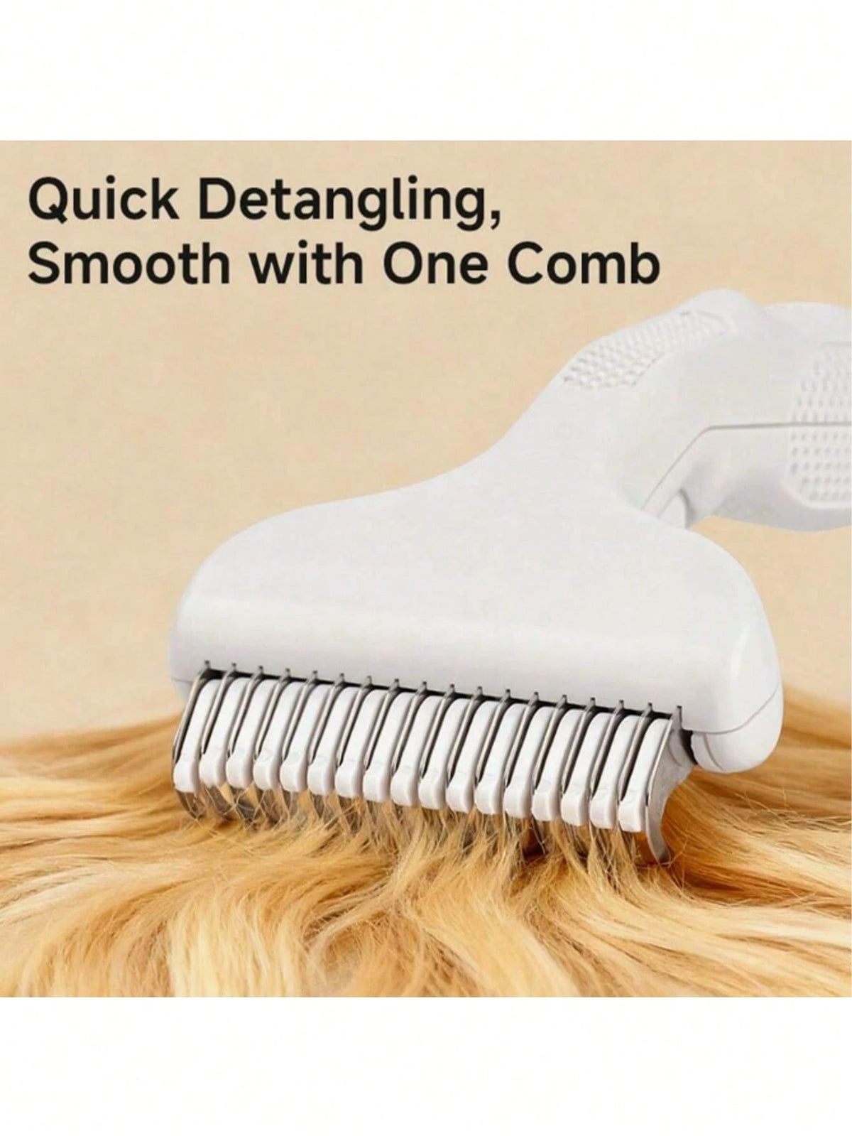 Pet Detangling Comb – Grooming & Massage Brush for Dogs & Cats