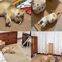Cat Scratching Mat – Sisal-Like Floor Scratcher Pad with Non-Slip Backing