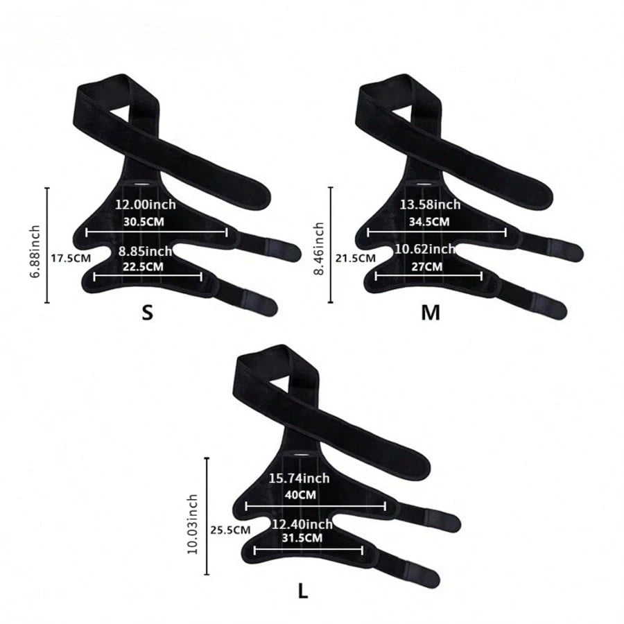 Adjustable Dog Knee Brace – Rear Leg Support for Large Dogs