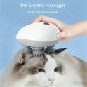Electric Pet Massage Tool | USB Rechargeable Dog & Cat Massager
