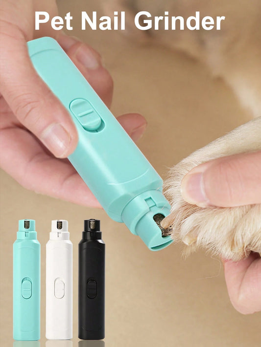 Automatic Pet Nail Grinder for Dogs & Cats | Low Noise Trimmer