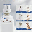 Electric Pet Nail Grinder with LED Light – 4-Speed Rechargeable Nail Trimmer for Dogs & Cats