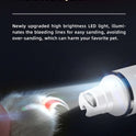 PETSIN Pet Nail Grinder – USB Rechargeable Dog & Cat Nail Trimmer
