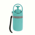 Portable Dog Poop Scooper with Bag Dispenser | Teal