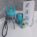 Portable Dog Poop Scooper with Bag Dispenser | Teal