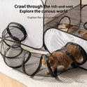 Portable Cat Playpen with Tunnel – Indoor & Outdoor Cat Playground