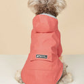 Waterproof Hooded Dog Raincoat | Breathable Pet Windbreaker