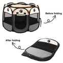 Octagon Pet Fence – Portable Pet Tent & Cage for Cats & Dogs