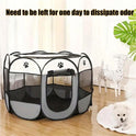 Octagon Pet Fence – Portable Pet Tent & Cage for Cats & Dogs