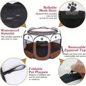 Octagon Pet Fence – Portable Pet Tent & Cage for Cats & Dogs