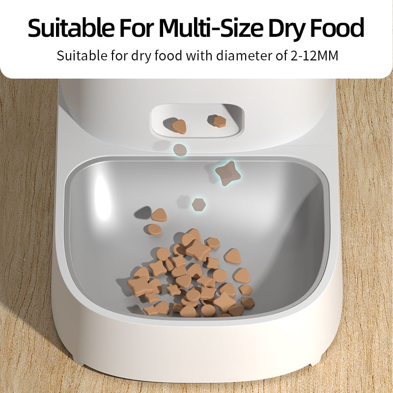 ROJECO 4L WiFi Automatic Pet Feeder | Smart Pet Food Dispenser