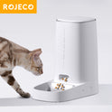 ROJECO 4L WiFi Automatic Pet Feeder | Smart Pet Food Dispenser