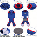 Post-Surgery Dog Recovery Suit | Soft Medical Recovery Shirt for Dogs & Cats