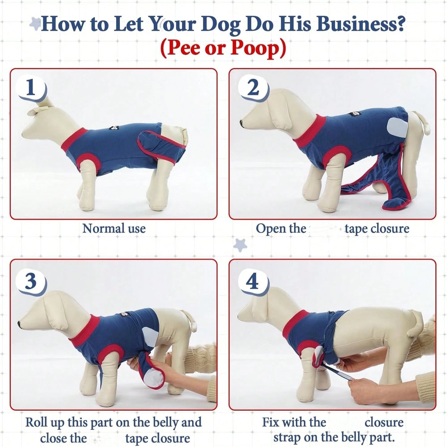 Post-Surgery Dog Recovery Suit | Soft Medical Recovery Shirt for Dogs & Cats