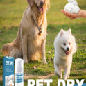 Waterless Pet Dry Shampoo Mousse | No-Rinse Cleanser for Cats & Dogs (60ml)