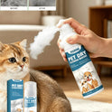 Waterless Pet Dry Shampoo Mousse | No-Rinse Cleanser for Cats & Dogs (60ml)