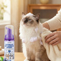 5-in-1 Waterless Pet Shampoo Mousse | Blueberry Scent for Dogs & Cats