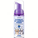 5-in-1 Waterless Pet Shampoo Mousse | Blueberry Scent for Dogs & Cats