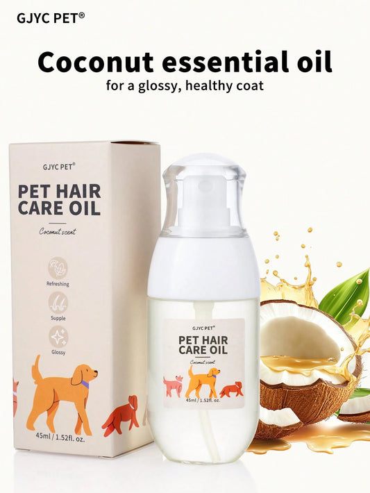 Coconut Pet Detangling Spray for Dogs & Cats | Leave-In Coat Spray