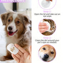 Pet Eye Wipes for Dogs & Cats – Tear Stain Cleaning Wipes (60 pieces)