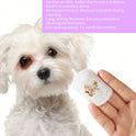 Pet Eye Wipes for Dogs & Cats – Tear Stain Cleaning Wipes (60 pieces)
