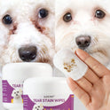 Pet Eye Wipes for Dogs & Cats – Tear Stain Cleaning Wipes (60 pieces)