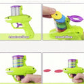 Interactive Cat Toy Launcher with Foam Discs | Battery-Free Indoor Cat Toy
