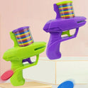 Interactive Cat Toy Launcher with Foam Discs | Battery-Free Indoor Cat Toy