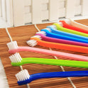 Pet Toothbrushes for Dogs & Cats – Single-Head Dental Brushes (set of 9 pieces)