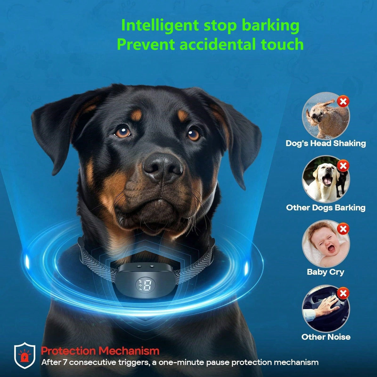 Anti-Bark Training Collar for Dogs | Beep & Vibration