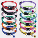 Reflective Cat Collars with Bell | Adjustable Safety Collars for Cats & Small Dogs