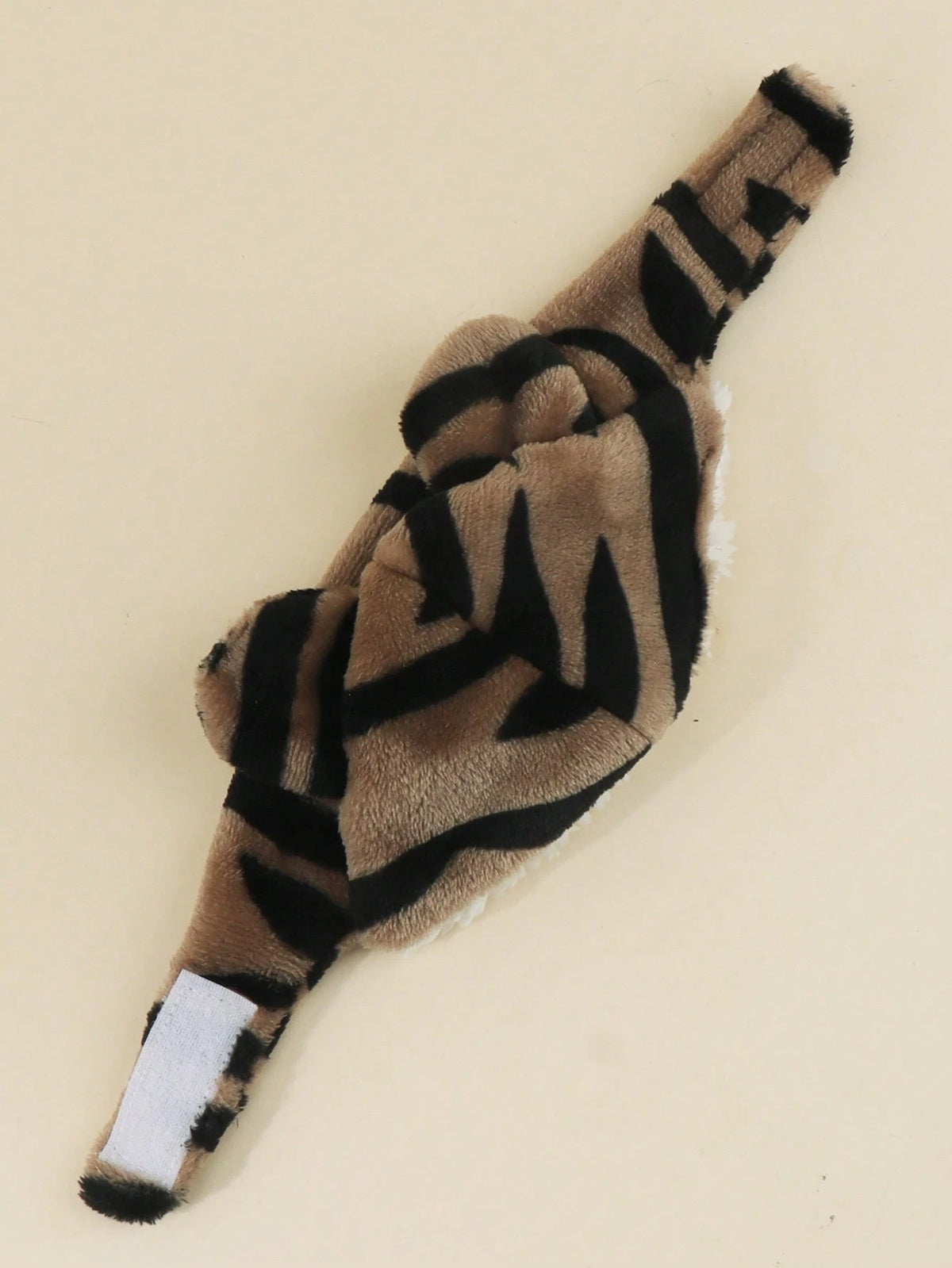Tiger Stripe Pet Hat – Warm Fleece Hat for Dogs & Cats