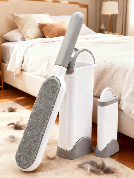 Reusable Double-Sided Lint Brush | Anti-Static Pet Hair & Lint Remover