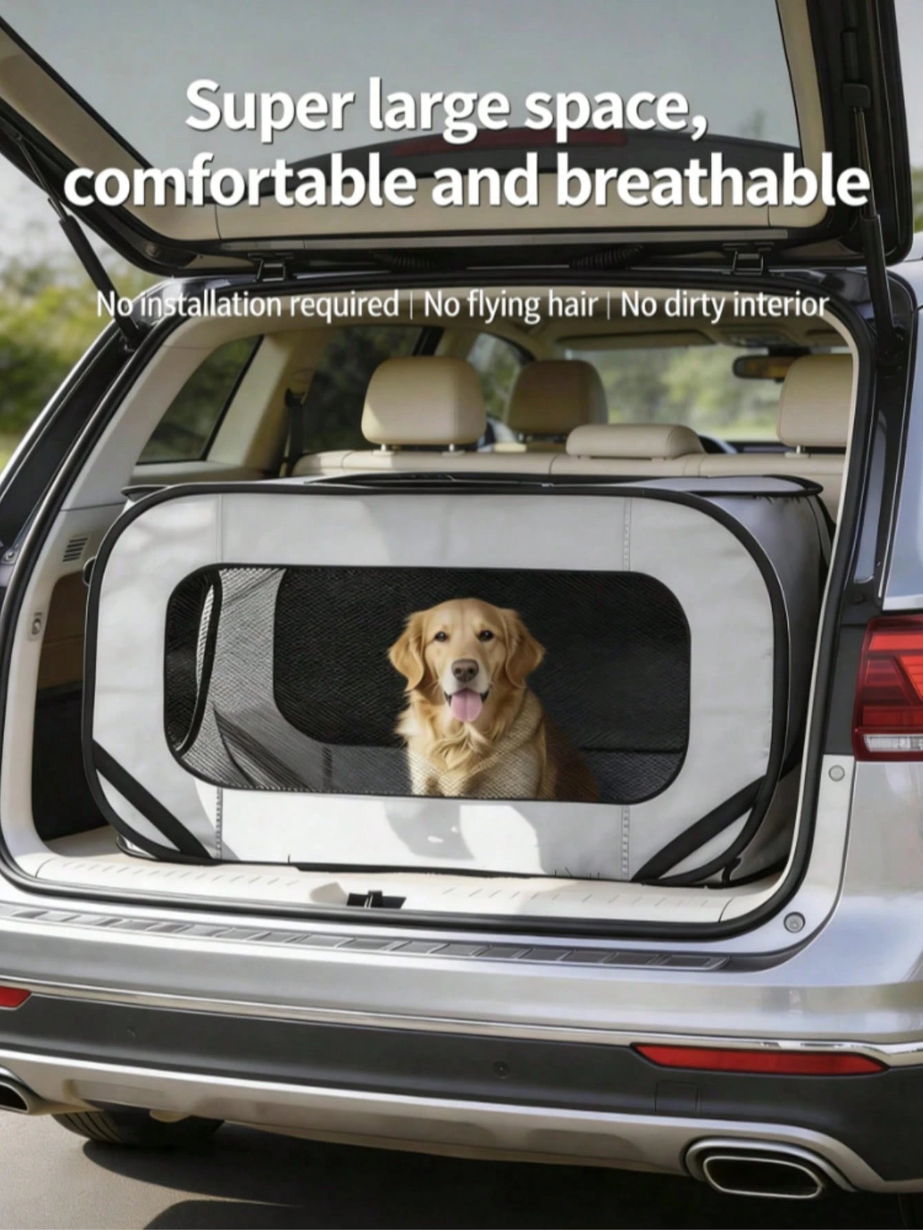 Foldable Extra-Large Pet Playpen – Waterproof Dog & Cat Travel Tent