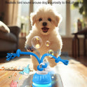 Interactive Automatic Dog Ball with Rope – Motion-Sensing Rechargeable Toy