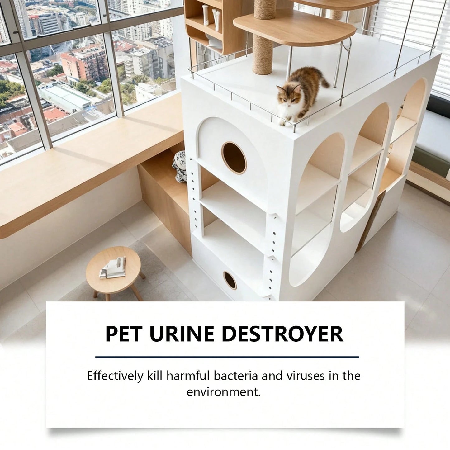 120ml Pet Urine Odor Eliminator – Cat & Dog Stain & Odor Remover