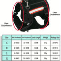 Tactical Dog Harness with Leash – Adjustable Vest for Large Dogs