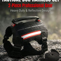 Tactical Dog Harness with Leash – Adjustable Vest for Large Dogs