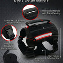 Tactical Dog Harness with Leash – Adjustable Vest for Large Dogs