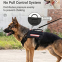Tactical Dog Harness with Leash – Adjustable Vest for Large Dogs