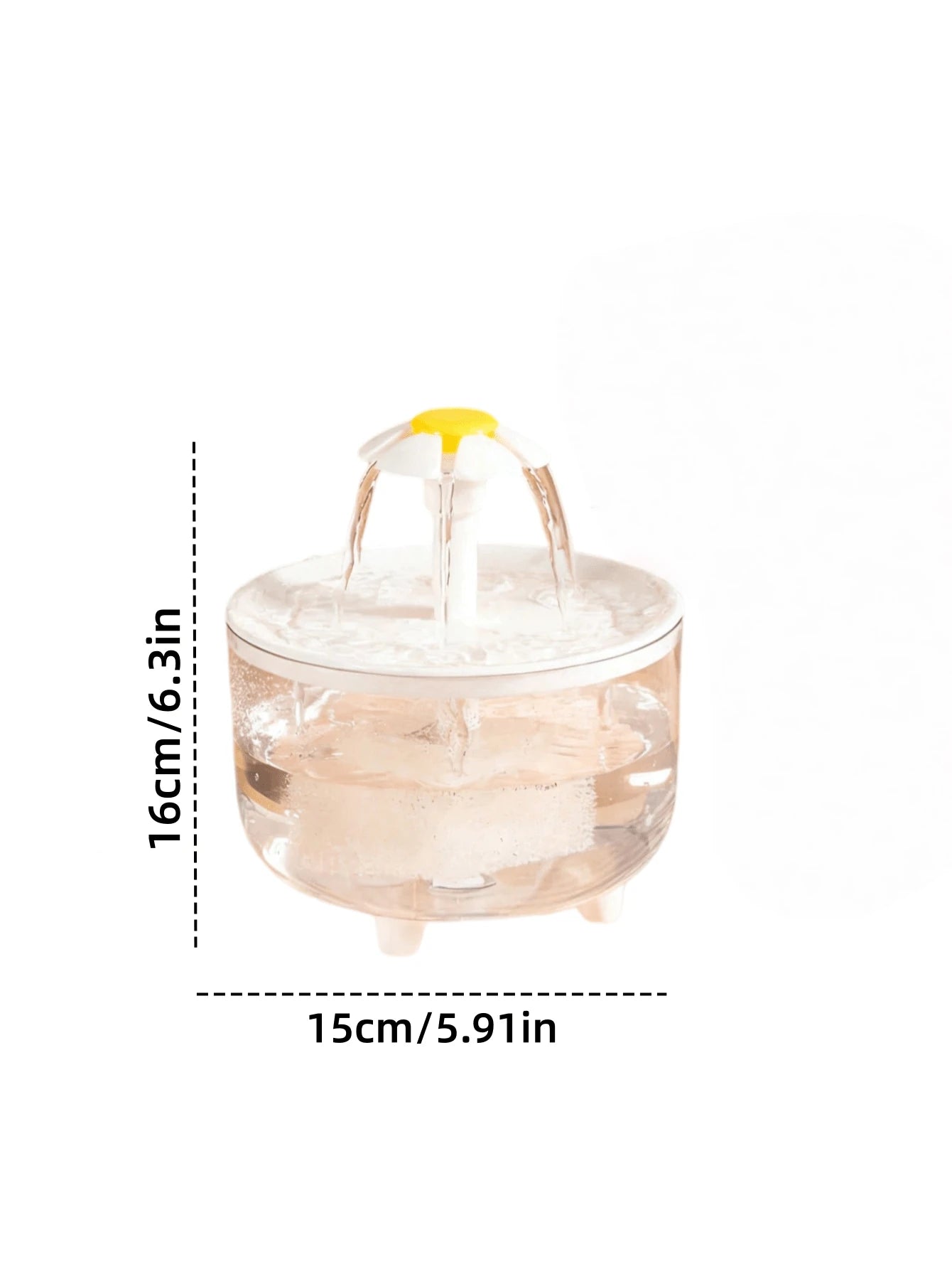 USB Automatic Pet Water Fountain 1.5L – Quiet Cat & Small Pet Water Dispenser