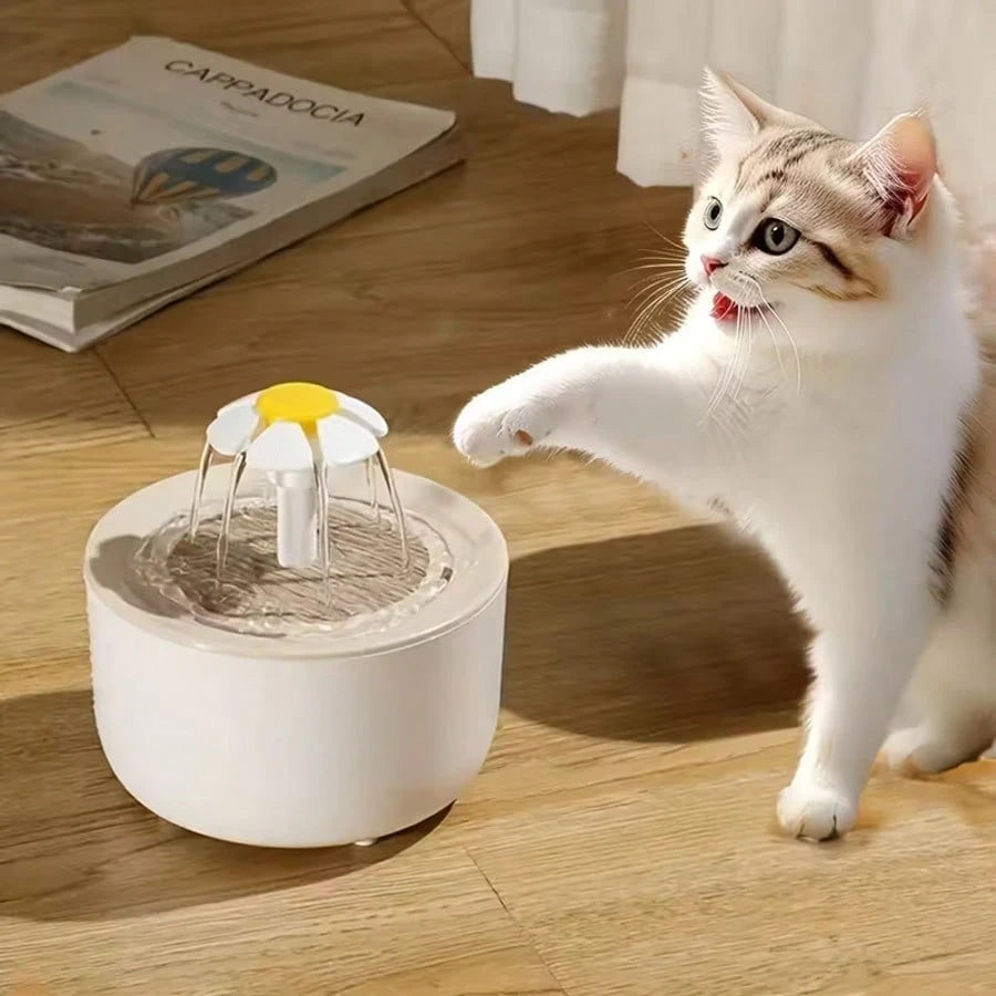 USB Automatic Pet Water Fountain 1.5L – Quiet Cat & Small Pet Water Dispenser