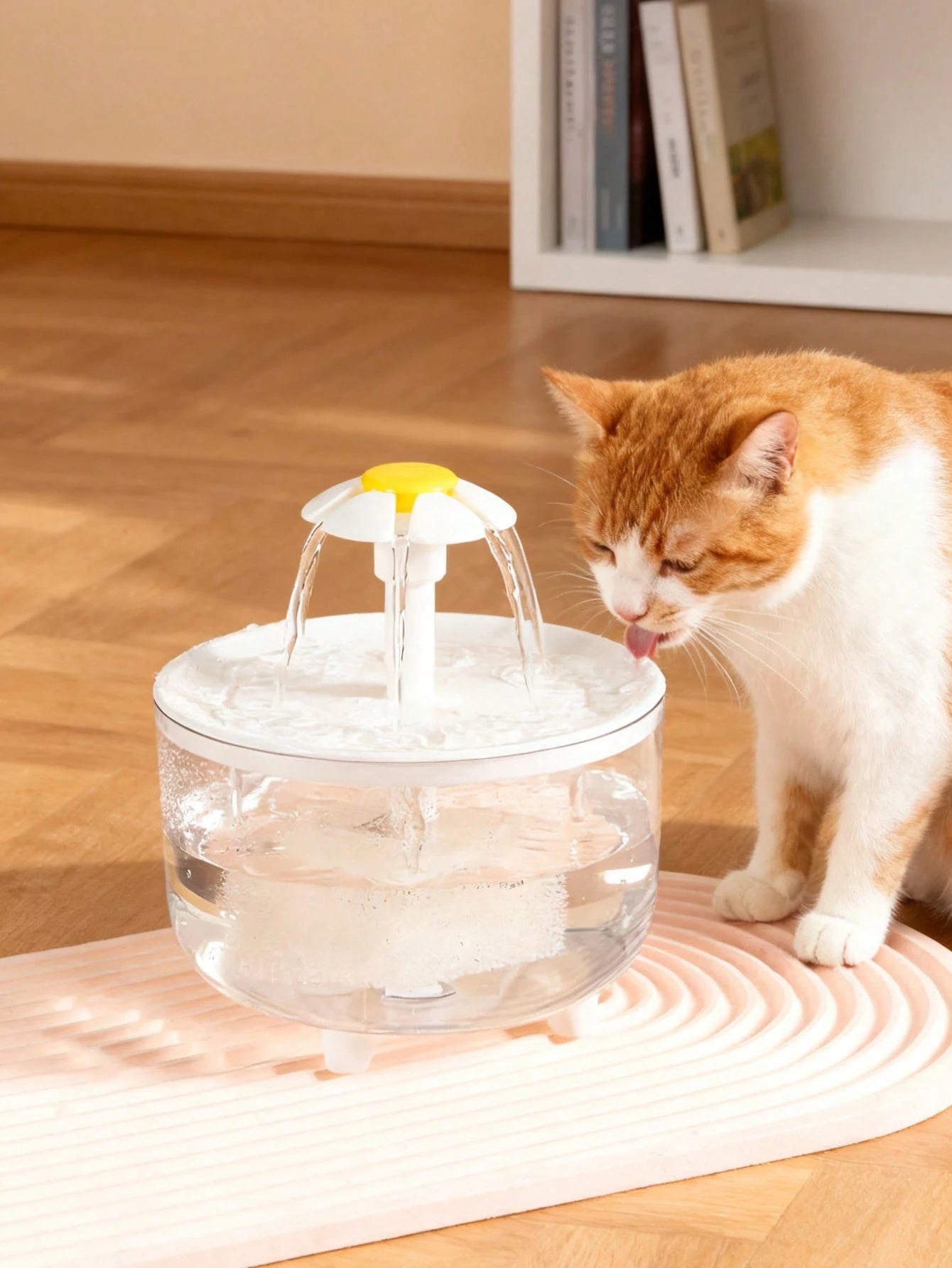 USB Automatic Pet Water Fountain 1.5L – Quiet Cat & Small Pet Water Dispenser