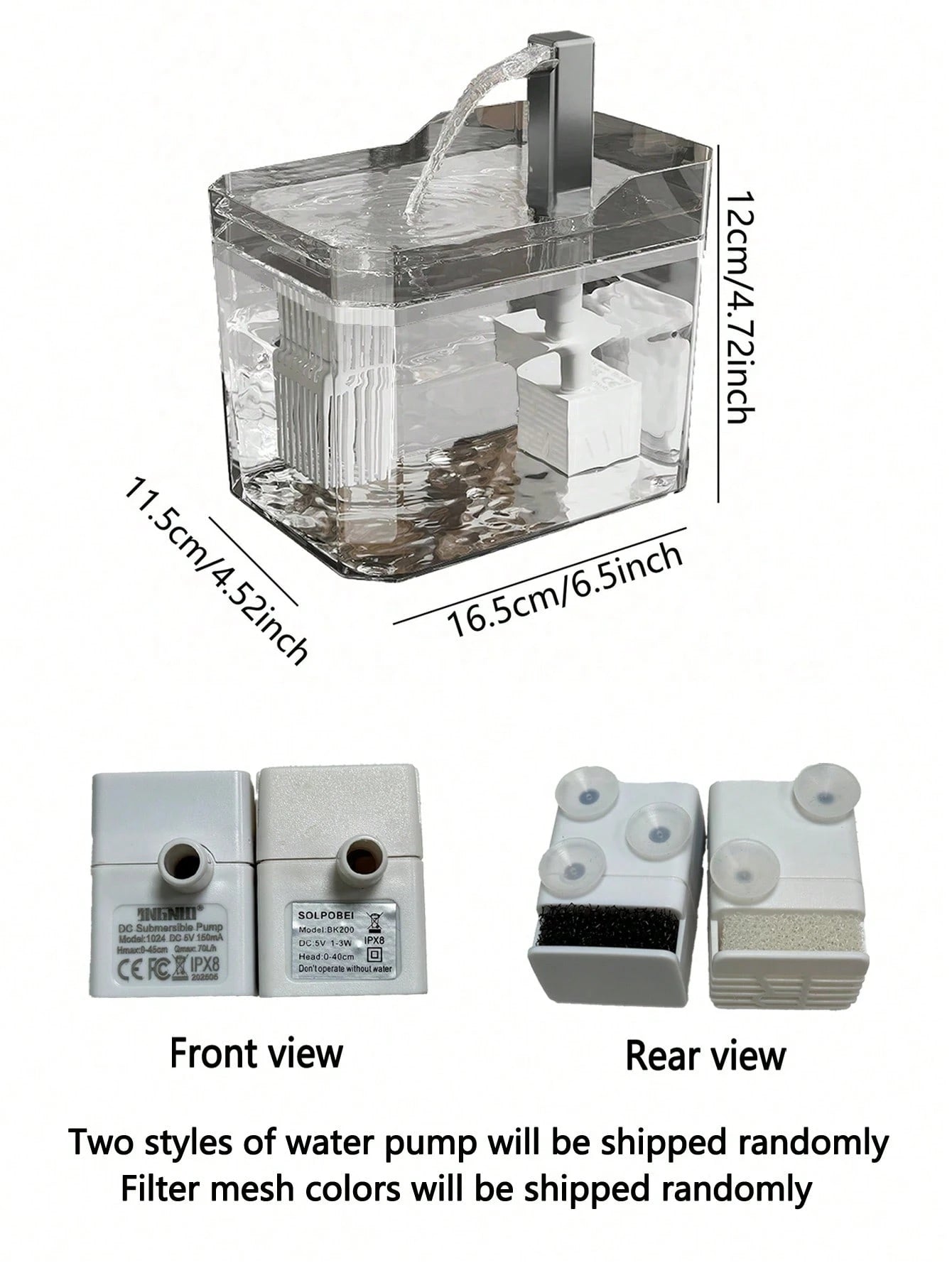 1.5L Automatic Pet Water Fountain with Filter & Silent Pump