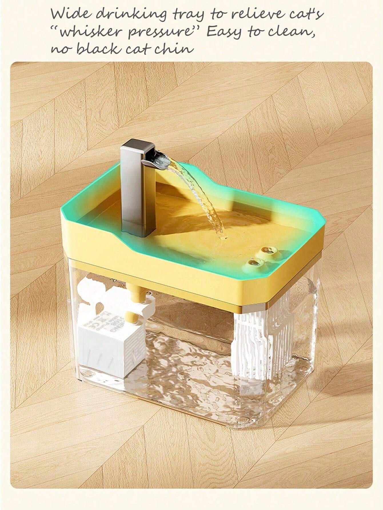 1.5L Automatic Pet Water Fountain with Filter & Silent Pump